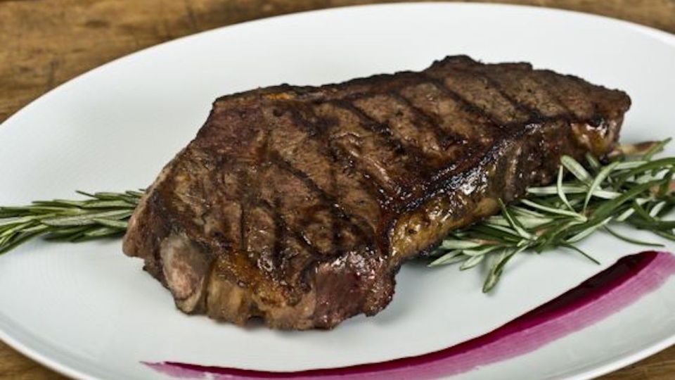 Bife a la plancha.