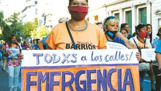 Desde Ni una Menos piden emergencia nacional