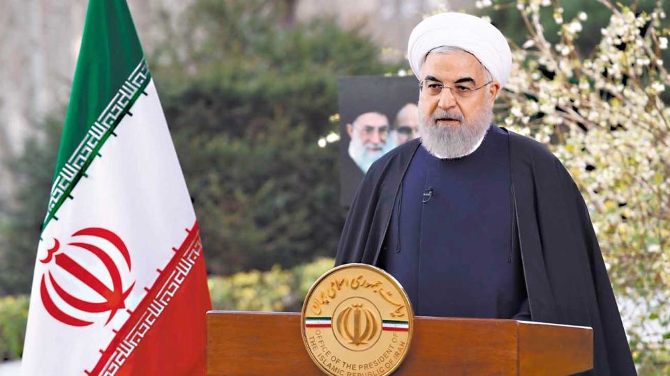 Presidente. Rohani pide el fin de las medidas de Trump.