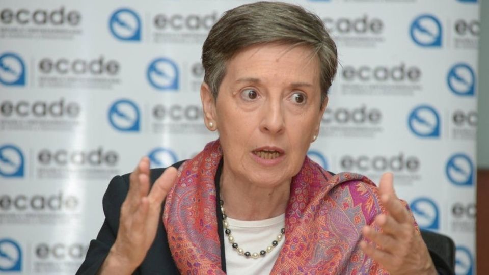 La presidenta de Transparencia Internacional, la cordobesa Delia Ferreira Rubio.