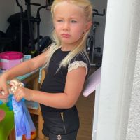 Matilda Salazar: la mini artista de la familia sigue los pasos de Luciana