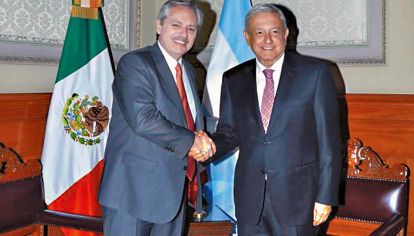 Visita. En noviembre de 2019, antes de asumir, se encontraron.