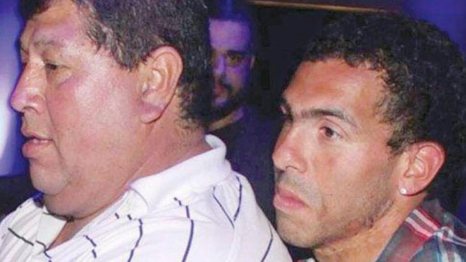 Carlos Tévez y "Don Segundo"