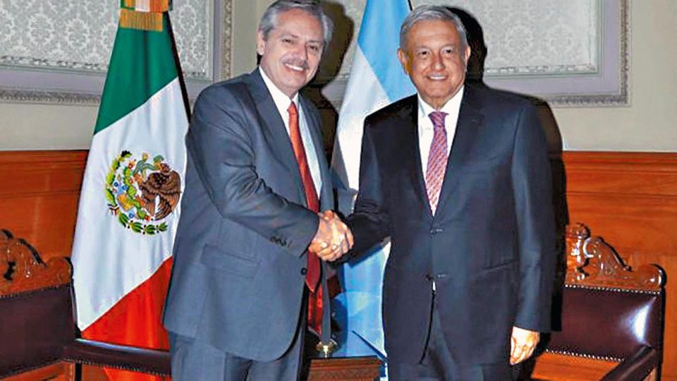 Visita. En noviembre de 2019, antes de asumir, se encontraron.