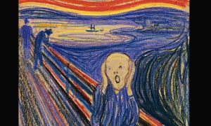 Se resolvió el misterio de la frase oculta en el cuadro "El grito", de Munch