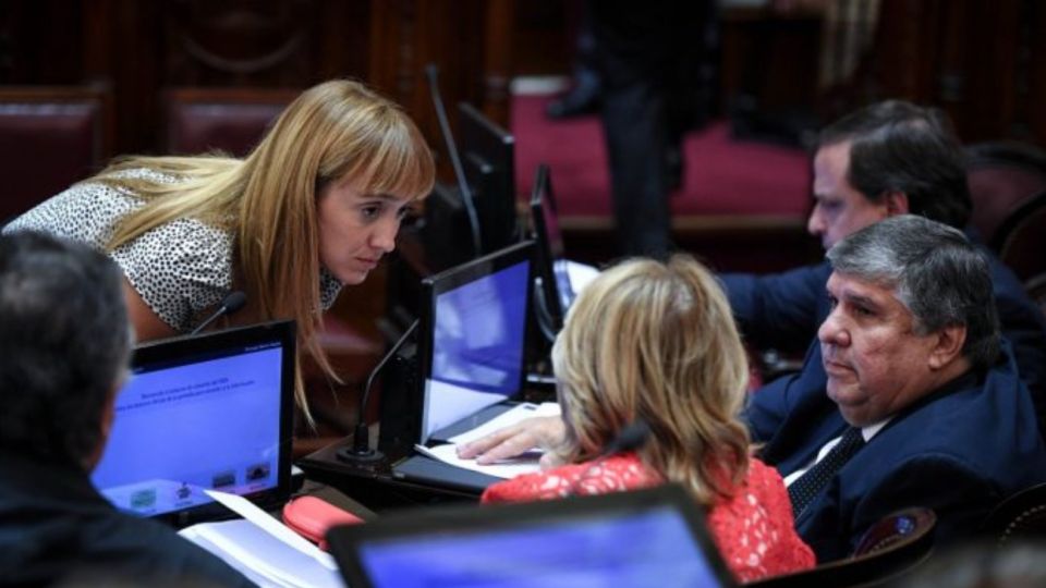 La carta al FMI fue encabezada por el presidente y la vicepresidente del bloque de senadores del Frente de Todos, José Mayans y Anabel Fernández Sagasti.