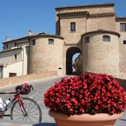 Por Italia en bicicleta.