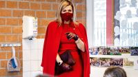 Máxima de Holanda elige un look "total red" y se roba todas las miradas