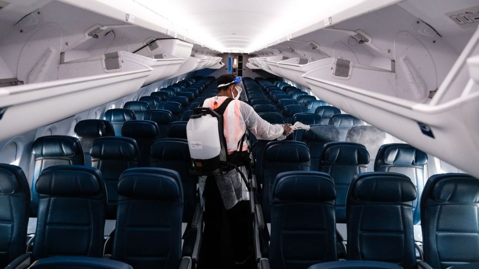 Delta Airlines Highlights Its Covid Safety Measures At National Airport