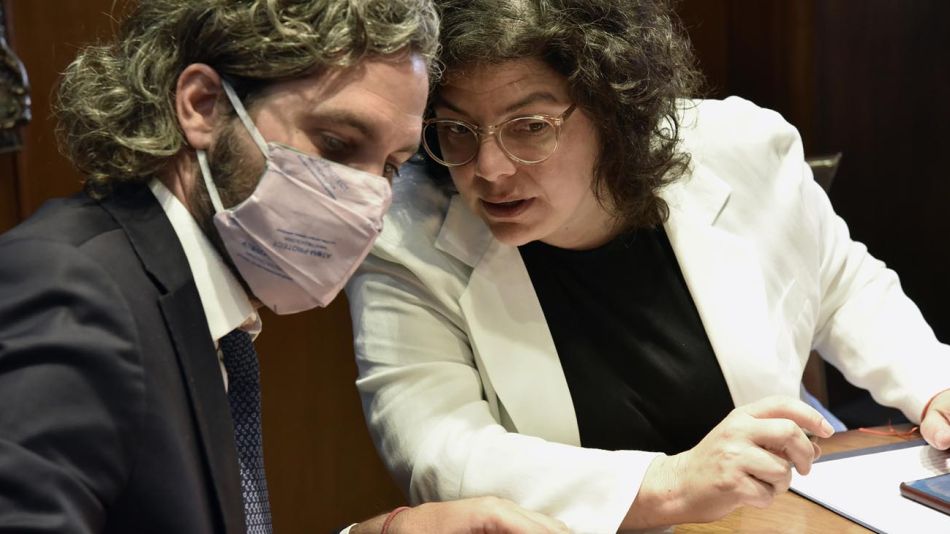 Carla Vizzoti y Santiago Cafiero 20210223