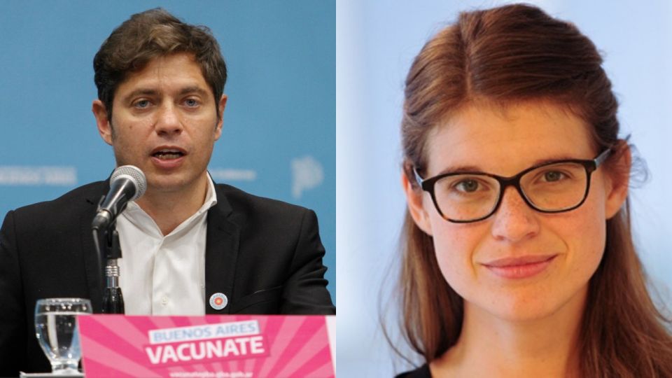 Axel Kicillof desmintió a Delfina Rossi por la vacunación al personal de salud bonaerense.