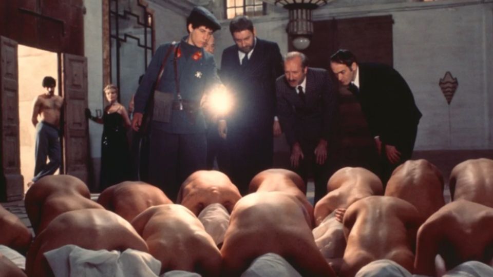 Escena de "Salo o los 120 días de Sodoma", de Pier Paolo Pasolini basado en el clásico del Marqués de Sade.