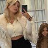Wanda con sus hijas Francesca e Isabella Icardi. "Las críticas a mi cuerpo no me lastiman", aseguró.