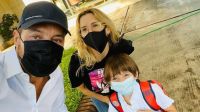 La emoción de Marcelo Tinelli y Guillermina Valdés al llevar a su hijo al colegio