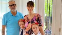 La emoción de Romina Pereiro por el comienzo de clases de sus hijas