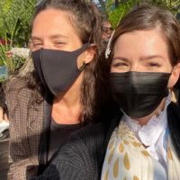 El reencuentro de la China Suárez y Delfi Chaves