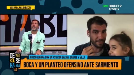 EL DIVERTIDO MOMENTO ENTRE PASMAN, RODAS Y SU HIJA.