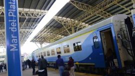 El ramal entre ambas localidades dejó de funcionar en el año 2013.