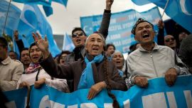 Las protestas de los uigures que temen una "limpeza étcnica".
