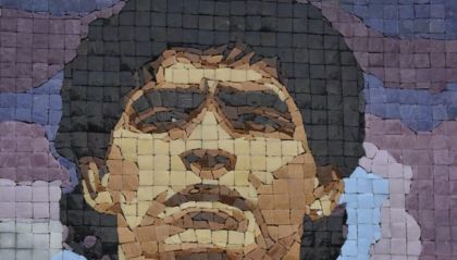 Mural Maradona