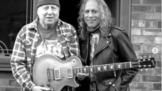 Peter Green y Kirk Hammet