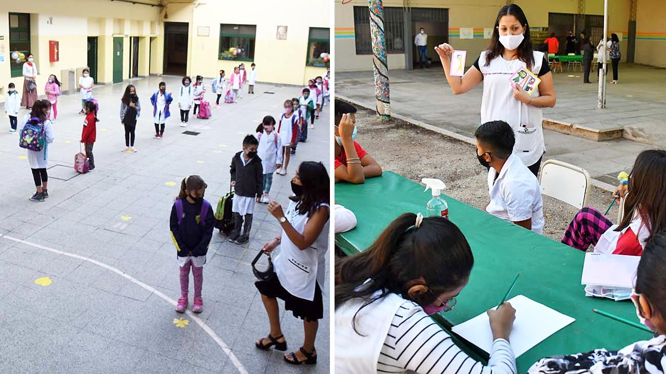 Cuidados. Unas 16 provincias ya publicaron en sus sitios web las medidas para la reapertura escolar.