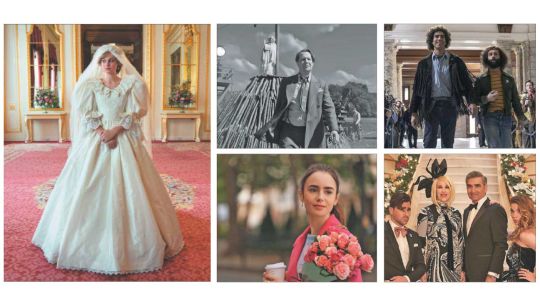 Disputa. “The Crown” es la serie preferida. A la hora de las películas, las grandes candidatas son “Mank” y “El juicio de los 7 de Chicago”. Las comedias “Emily in Paris” y la gran “Schitt’s Creek”.
