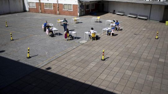 Sistemas de burbujas en escuelas porteñas