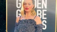 Golden Globes: Margot Robbie lució una pieza de Chanel con un guiño argentino