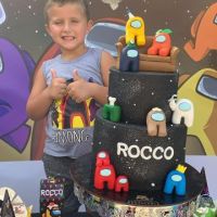 Así fue el cumpleaños de Rocco, el hijo de Fernanda Vives