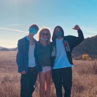 Britney Spears se reunió con sus hijos y mostró lo grandes que están