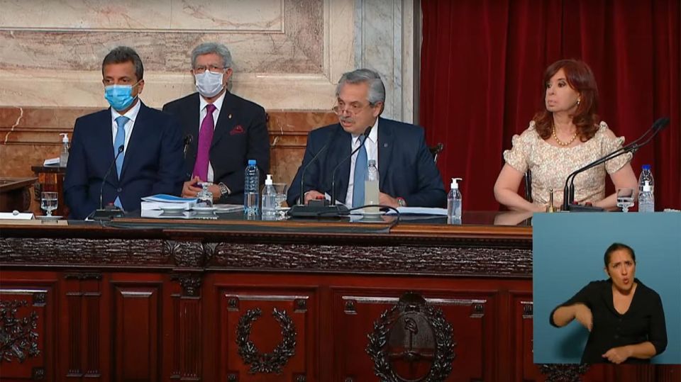 Cristina Fernández en la Asamblea Legislativa 20210302