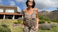 Recorré la mansión andina de Pamela David en Mendoza