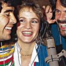 Lucía Galán reveló que Claudia Villafañe le pidió que no fuera a despedir a Diego Maradona