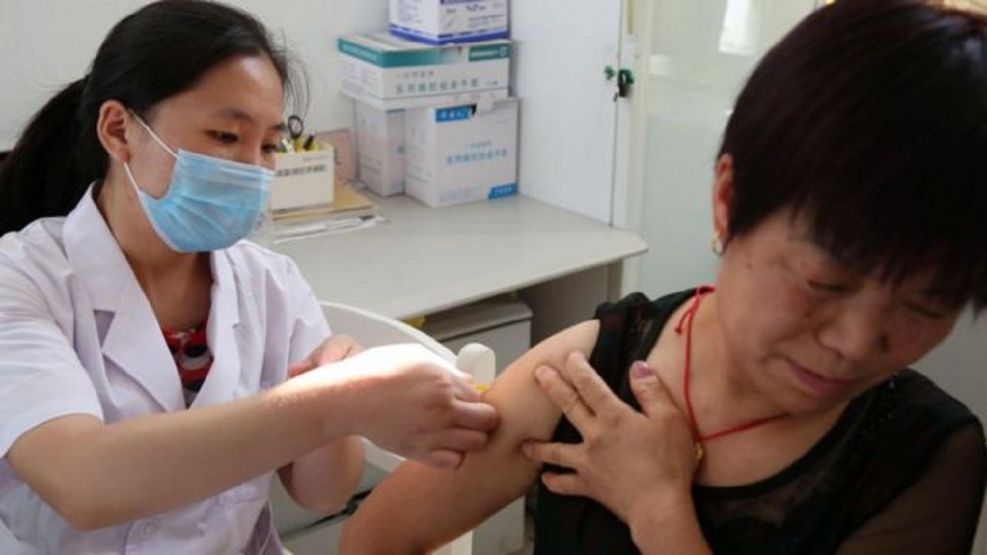 Vacunación en China anticovid