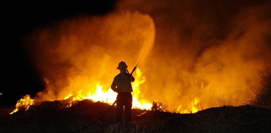 Con cuatro focos activos, Chubut está en situación de alerta máxima.