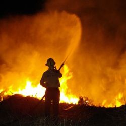 Con cuatro focos activos, Chubut está en situación de alerta máxima.