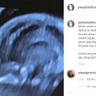 Pampita compartió la primera ecografía de su bebé 