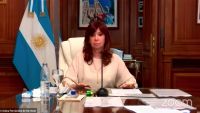 Cristina Fernández en la Audiencia vía Zoom por Dólar futuro