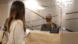 Reabrió el salón VIP del aeropuerto internacional de Ezeiza.