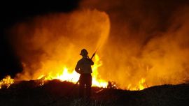 Con cuatro focos activos, Chubut está en situación de alerta máxima.