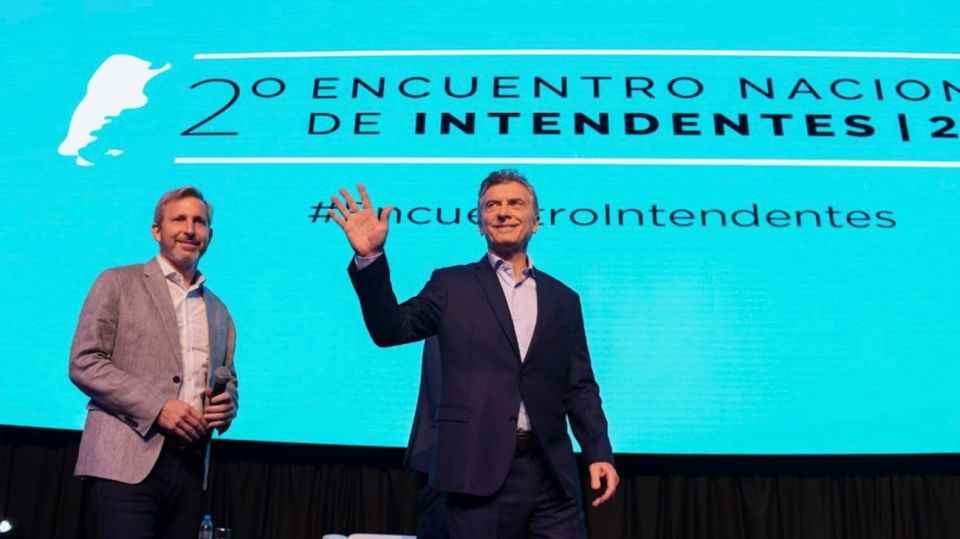 Mauricio Macri y Rogelio Frigerio.