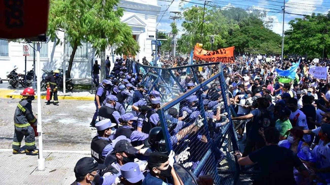 Represión en Formosa