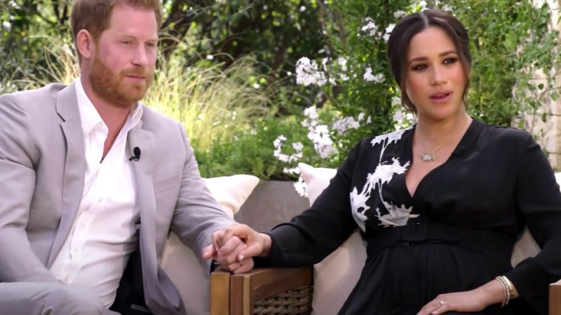 British Crown fears ahead of Prince Harry and Meghan Markle’s unexpected visit to Oprah Winfrey