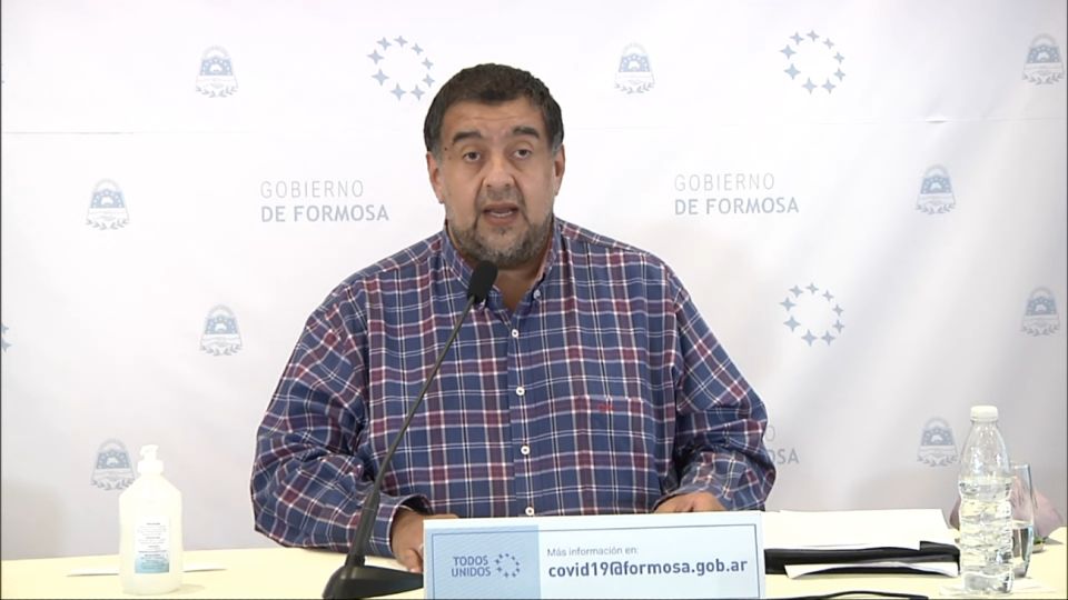 Formosa. Jorge González, ministro de Gobierno de Gildo Insfrán.