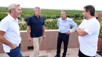 El titular del radicalismo recibió a Monzó y Frigerio, con el ojo puesto en las elecciones.