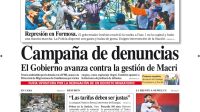 La tapa del Diario PERFIL del sábado 6 de marzo de 2021.