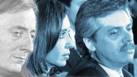 Nestor Kirchner, Cristina Kirchner and Alberto Fernandez.