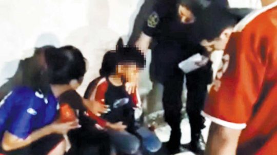 Sin escrúpulos. ‘Sebas’ fue liberado 50 minutos después.