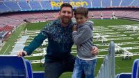 Lionel Messi fue a votar a Barcelona con un buzo de más de 100 mil pesos